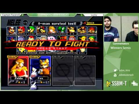 UCI 16 - Captain Faceroll (Sheik) vs Lucky (Fox) - Super Smash bros. Melee