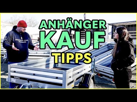 #TIPPs 👉 Anhängerkauf 750 kg der Spanngurt Coach läßt sich beim Anhängerfachhändler beraten