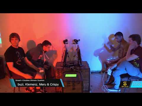 Respawn5 - Klemenz + buzi Vs. Crispy + Meru - Winners Quarters - Smash WiiU Doubles