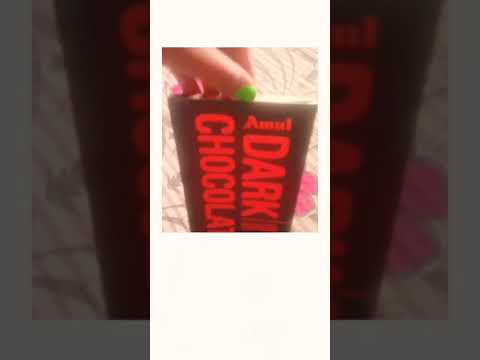 #amul dark chocolate❤#amul #shorts #youtubeshorts #chocolate#chocolatelover❤