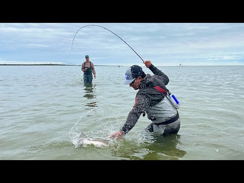 Knee-Deep and Catching MONSTER Speckled Trout!