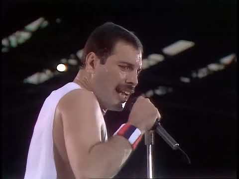 Another One Bites The Dust - Queen Live In Wembley Stadium 12th July 1986 (4K - 60 FPS)