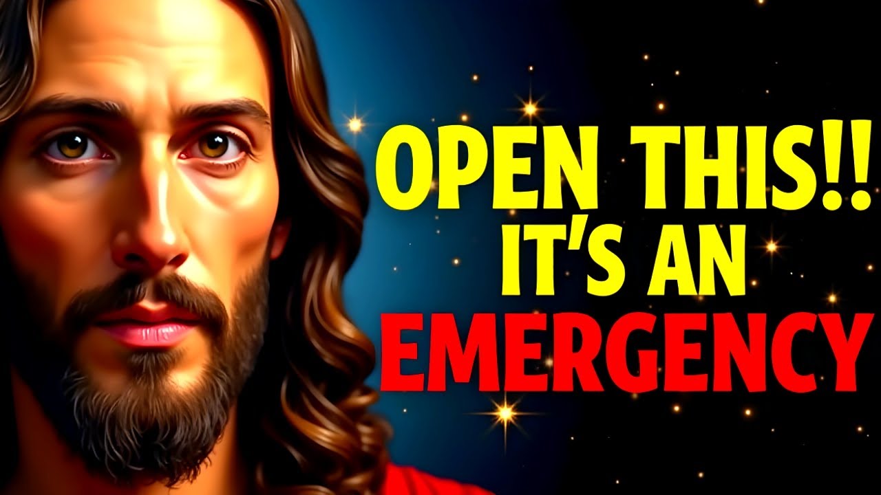 🔴OPEN THIS IS AN EMERGENCY 🔴 God Message Today | God Helps