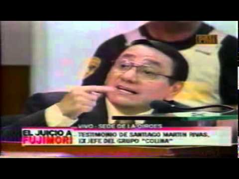 Santiago Martin Rivas declara en juicio a Fujimori. Parte 7