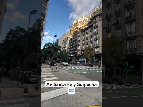 Av Santa Fe y Suipacha 🇦🇷❤️