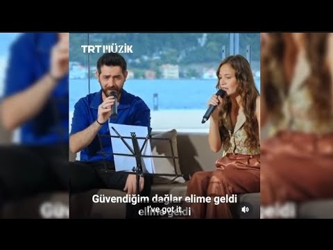 Baris Baktas and Yagmur Yuksel sing a song with beautiful voice #barışbaktaş #yağmur #dilbar #singer