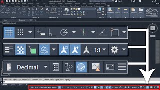 How to hide and display the Status bar in AutoCAD