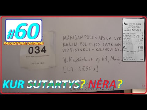 Parazitiniai dariniai #60. Kreipimasis-nurodymas [MAIJAMPOLĖS AVPK, KELIŲ POLICIJOS SK. VIRŠININKUI]