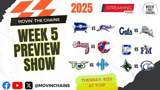 Week 5 Preview Show | 2025 South Carolina High School Football