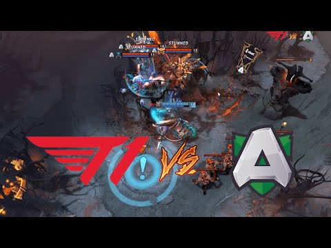 3 men HORN TOSS T1.Ku  vs Alliance TI10. Luck or Skill? #Shorts