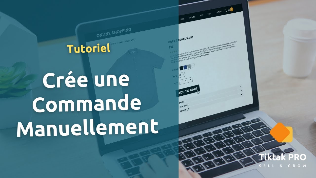Créer une Commande Manuellement