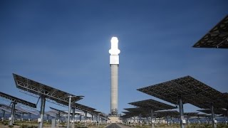Crescent Dunes Construction Timelapse October 2015