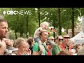Crowds Line Streets To Thank Canadian Veterans In Netherlands