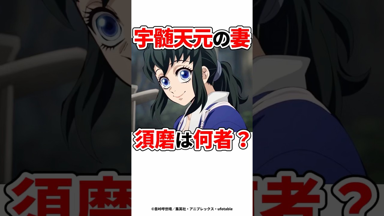 【鬼滅の刃】宇髄天元の妻 須磨は何者？ #鬼滅の刃 #鬼滅之刃 #アニメ #竈門炭治郎 #無限城