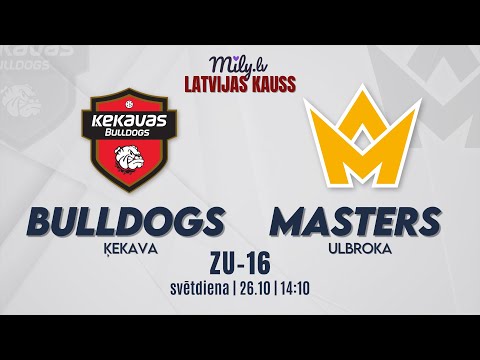 ZU16 | Mily.lv Latvijas kauss | Ķekavas Bulldogs - Masters Ulbroka 26.10.2025