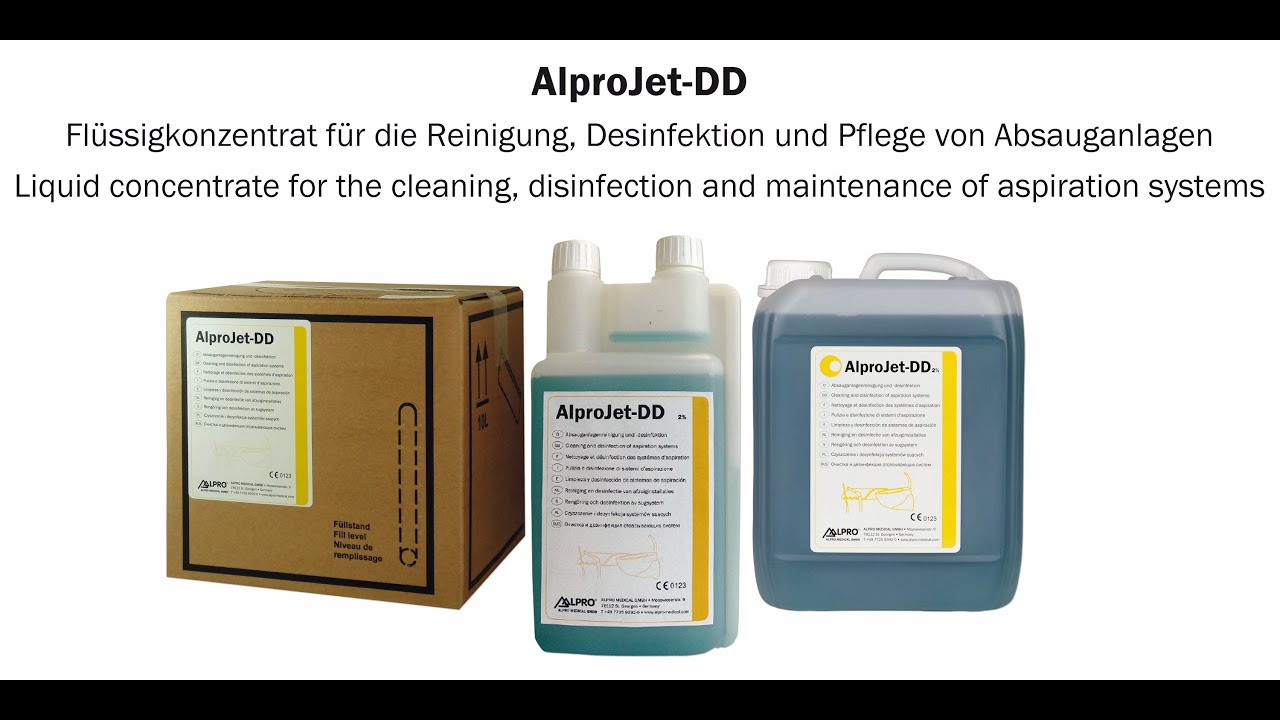 Anwendung von AlproJet-DD / Application of AlproJet-DD