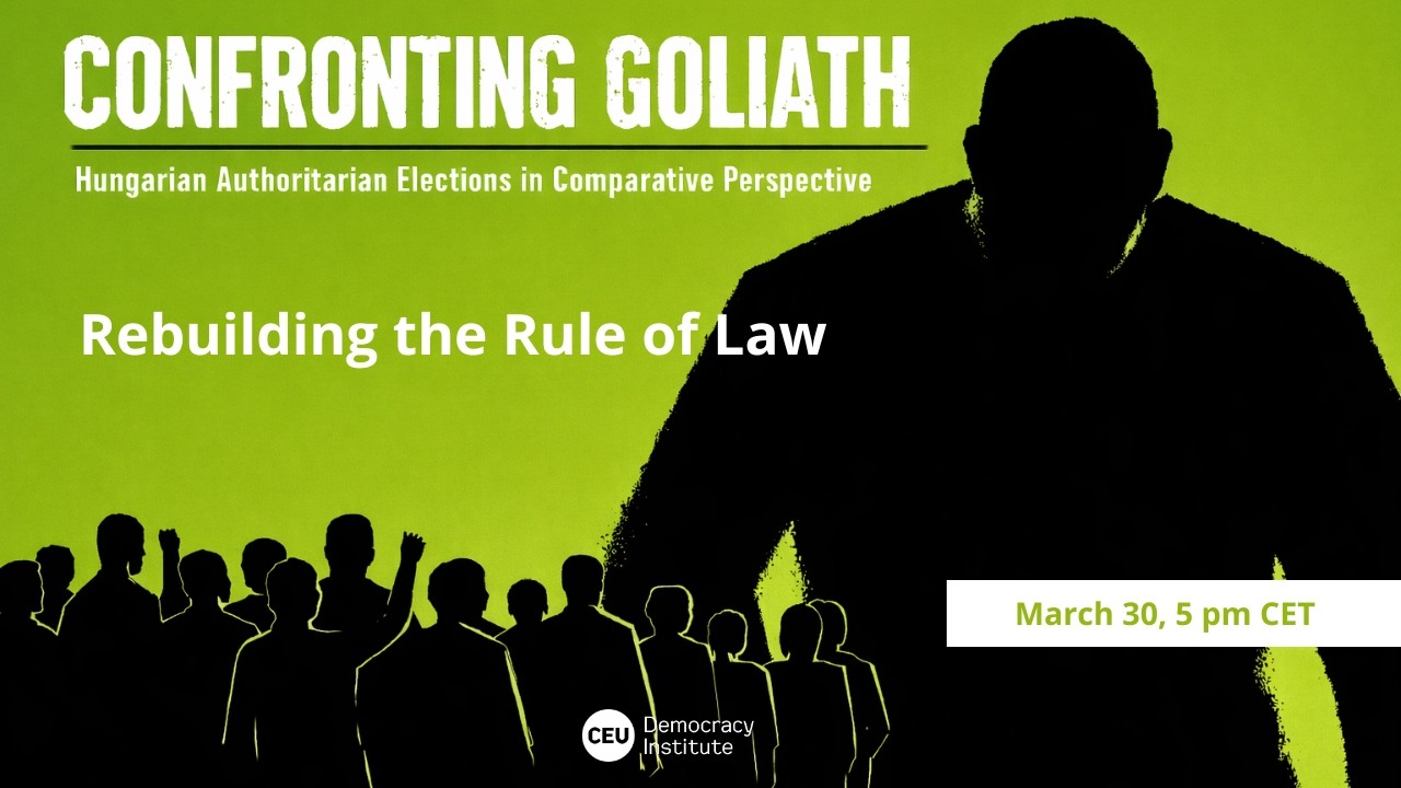 Rebuilding the Rule of Law