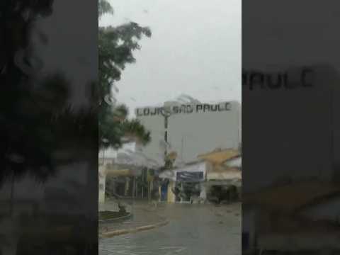 Belo Campo, BA, em dia de Chuva.