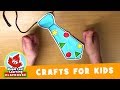 Father S Day Necktie Craft For Kids Maple Leaf Learning Playhouse