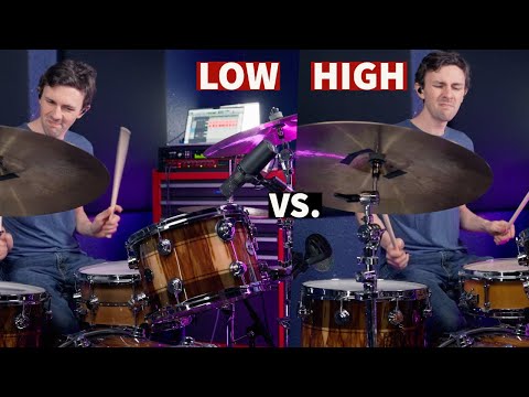 DW Collector's Exotic Drum Solo Low vs. High Tuning
