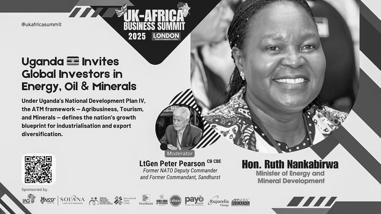 1️⃣ Uganda’s Clean Energy Powerhouse — Hon. Ruth Nankabirwa | #UKAfricaSummit2025