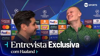 HAALAND 'CHOCA' FRED FALANDO PORTUGUÊS E REVELA QUE TOMOU UMAS AO CLASSIFICAR PRA COPA: 'BEBI SIM'