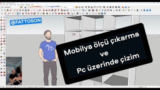 Dolap Toplama Montaj ( Bölüm 2 ) PC Üzerinden Çizim ve Ölçü Çıkarma
