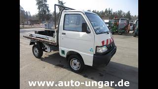 Camion-benne < 3.5t Piaggio S85 Porter Elektro Ersatzteiltr&auml;ger Electric Tipper Kipper pour pi&egrave;ces d&eacute;tach&eacute;es | Image 4 - Autoline