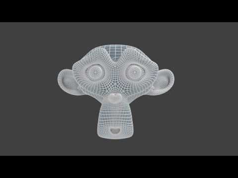Blender 2.70 Wireframe Modifier