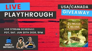 LIVE - Disney Jungle Cruise Adventure Game - Playthrough + US/Canada Giveaway