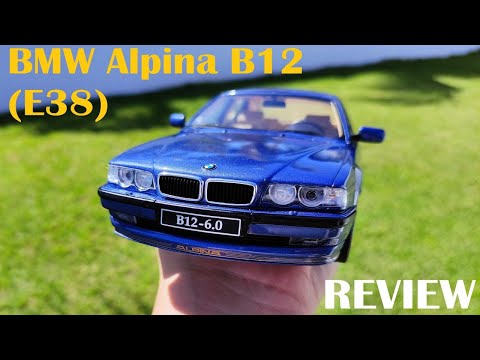 Review: BMW Alpina B12 Blue (BMW E38) by Otto Mobile (Model: OT359B)