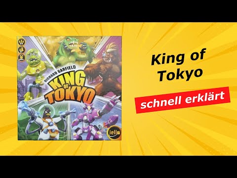 King of Tokyo - kurze knackige Anleitung