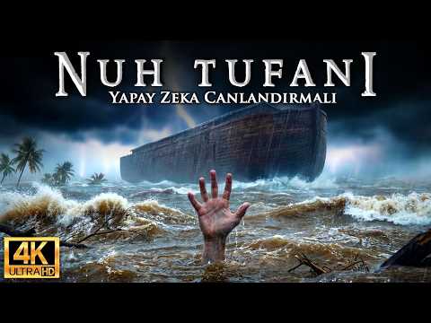 Yapay Zeka Canlandırmalı NUH TUFANI! Hz. Nuh’un Hayatı | Peygamberler Serisi B8