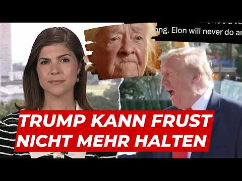 So sehen Verlierer aus - Trump rastet nach kritischer Frage völlig aus