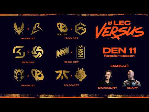 LEC Versus co-stream | D11 - 6x BO1 | Regular Season W4D2 | #WatchLEC