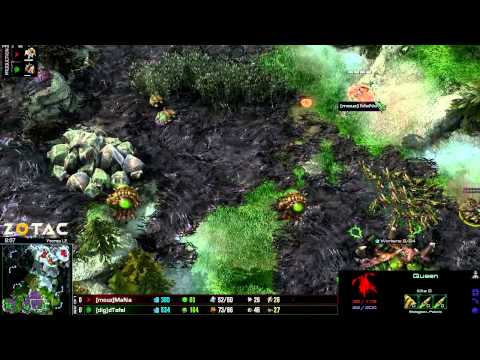 PvZ - Mana vs Tefel - Frost- Starcraft 2 HD polski komentarz Heart of the Swarm
