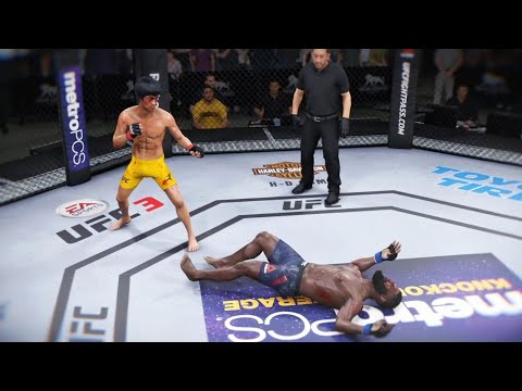 BRUCE LEE VS CURTIS BLAYDES | UFC 3 BRUTAL FIGHT | UFC 3 K1 RULES | UFC 3 2020 | EA SPORTS UFC 3