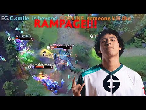 Chris Luck Death Prophet 14min Rampage against EG In The Lina Major