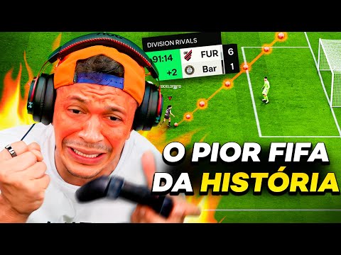 EXPLODINDO DE RAGE! FUI NERFADO NA CARUDA 🤬🤯 (EAFC25)