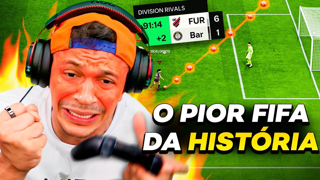 EXPLODINDO DE RAGE! FUI NERFADO NA CARUDA 🤬🤯 (EAFC25)