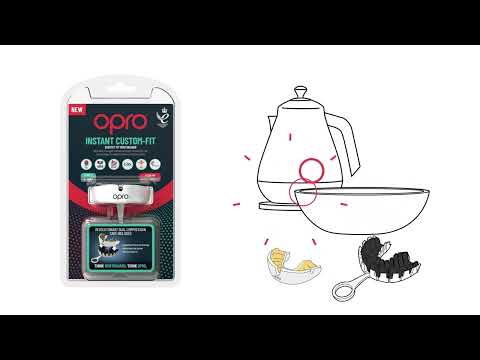 Schnellanpassungsanleitung für OPRO Instant Custom Fit