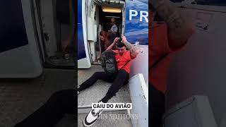 LEO DA HORNET CAIU DO AVIAO!😱😱 #shorts