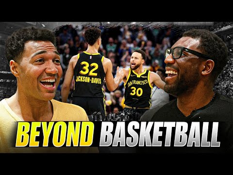 Trayce Jackson-Davis talks about playing with Steph Curry