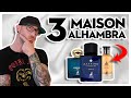 3 MAISON ALHAMBRA Fragrances feat. Zaffiro Regale | Unboxing Middle Eastern Fragrance Clones