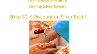 Silverrage Huge Discount on Silver Rakhi