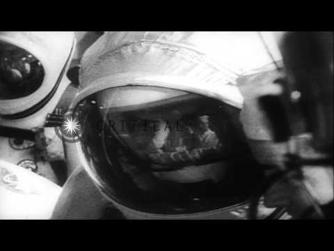 Spaceship Gemini VII of the United Stats Space Projects launched from Cape Canave...HD Stock Footage