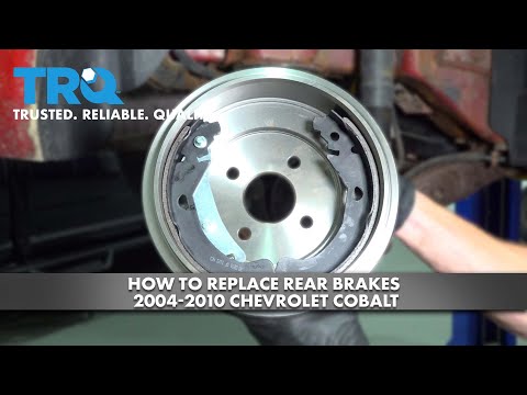 How to Replace Rear Brakes 2004-2010 Chevrolet Cobalt