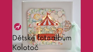 Dětské fotoalbum No.222 ... Kolotoč/Playtime