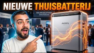 Jackery SolarVault 3 Series: Nieuwe Thuisbatterij op Solar Solutions Amsterdam