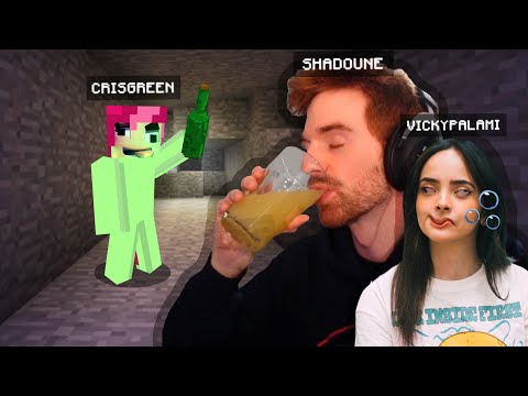 CrisGreen ( ͡° 3 ͡°) - Drinking for every death in Minecraft - Ends badly 🥴